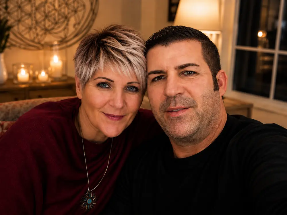 Angelika Gassner mit ihrem Seelenpartner Dragan